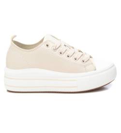 Xti Kids für Frauen/Mädchen. 15106603-BEIGE Turnschuhe 151066 beige (37), 3 bis 5 cm, Schnürsenkel, Lässig, Kinderbekleidung von Xti Kids