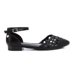 Xti für Damen. 14236602-NEGRO XTI DAMENSCHUHE 142366 schwarz (40), Wohnung, 1 bis 3 cm, Schnalle, Lässig, Kunstleder, Klassisch von Xti