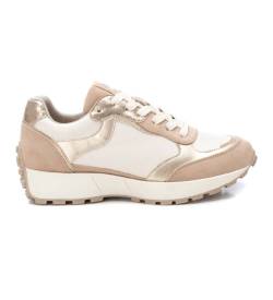 Xti für Damen. 14297003-BEIGE Turnschuhe 142970 beige (36), Wohnung, Schnürsenkel, Lässig von Xti