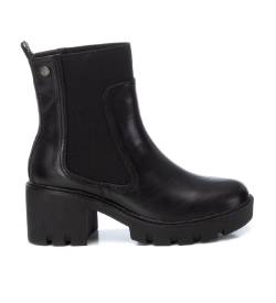 Xti für Damen. 14298403-NEGRO Stiefelette 142984 schwarz (37), 5 bis 8 cm, Keine, Lässig von Xti