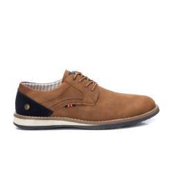 Xti für Herren. 14252502-CAMEL Schuhe 142525 braun (41), Wohnung, Schnürsenkel, Lässig von Xti