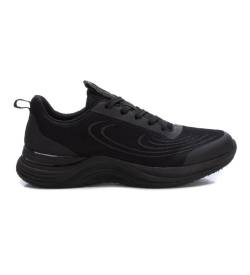 Xti für Herren. 14315301-NEGRO Turnschuhe 143153 schwarz (41), Stoff, Wohnung, Schnürsenkel, Lässig von Xti