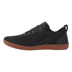 YANFJHV Paar Damen Frühling und rutschfeste Wandermode leichte Schuhe Sport Freizeitschuhe Sneaker Damen 41 Blau (Black, 40) von YANFJHV