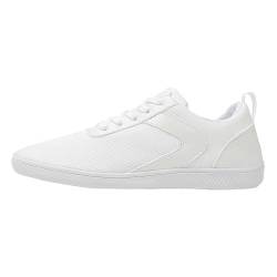 YANFJHV Paar Damen Frühling und rutschfeste Wandermode leichte Schuhe Sport Freizeitschuhe Sneaker Damen 41 Blau (White, 41) von YANFJHV