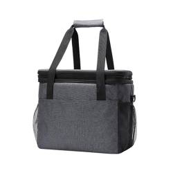 10/15/23L Doppelschichten Lunchbox Isolierte Tasche Thermotasche Kühltasche Picknicktasche Große Kapazität Lunchtasche Für Reisen von YAOGUI