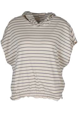 Sleeveless hoodie with stripes von YAYA Women