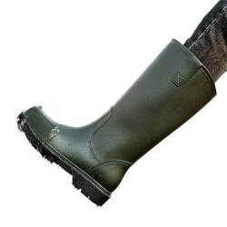 YDYAENIO Gumischtifel Herren Herren Regenstiefel Outdoor Gummi Männliche Schuhe Galoschen for die Stadt Niedrigen Absatz Wasserdicht Beständig(Green Shoes,40) von YDYAENIO