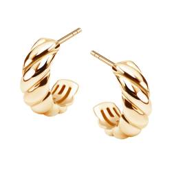 Gold earrings von YES jewellery