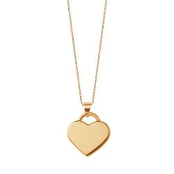 Gold pendant - heart von YES jewellery