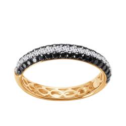 Gold ring with diamonds von YES jewellery