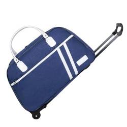 YIMAISZQ handgepäck Tasche Reisetasche Pull Rod Bag Hand -Lifted Short -distanz Travel Folding Gepäckbeutel-dunkelblau 01-mittel 20 Zoll von YIMAISZQ