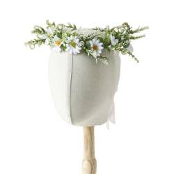 Braut-Stirnbänder, Blumenstirnbänder, Damengirlanden, Haarkranz, Brautblume für Hochzeit, Blumenkranz von YIZITU