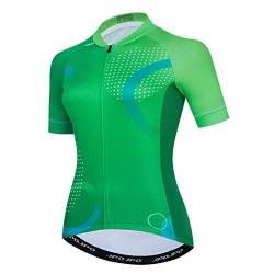 Damen-Fahrradtrikot, kurzärmelig, Mountainbike-Hemd für Damen, Fahrradkleidung, Biking-Oberteil, S-3XL, T2015, 3X-Groß von YOUALSO