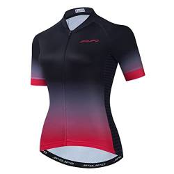 Mountainbike-Trikot für Damen, kurzärmelig, Gr. S-3XL, U0081, XX-Large von YOUALSO