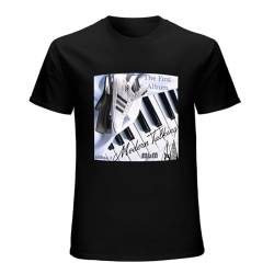 Modern Talking Short Sleeve T-Shirt Black XXL von YOUSICHUANG