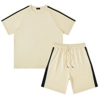 YRIIOMO Shirt & Shorts Kleiner Jungen Sommer Kurzarm Reißverschluss-Shorts Set von YRIIOMO