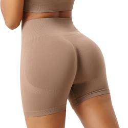 YOUROUCIO Radlerhose Damen Shape Kurze Hose Po Push Up Shorts Miederhose Unter Kleid Bauchweg Unterhose Leggings Shapewear Hohe Taille Butt Lift Panty Miederpants Formende Nahtlos Hotpants von YUROUCIO