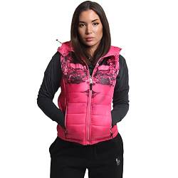 Yakuza Damen Masked Queen Kapuzenweste Hooded Vest, Azalea, L von Yakuza