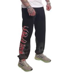 Yakuza Herren Battlefield Loose Jogginghose, Schwarz, L von Yakuza