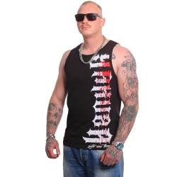 Yakuza Herren Bloodbrand Slim Tanktop, Schwarz, 4XL von Yakuza