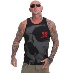 Yakuza Herren Guns Slim Racer Tanktop, Schwarz, XXL von Yakuza