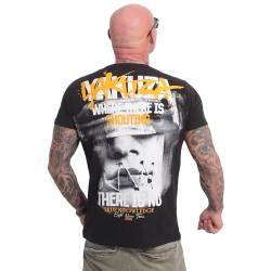 Yakuza Herren Shouting T-Shirt, Schwarz, L von Yakuza