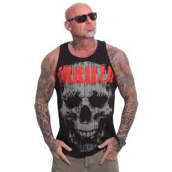 Yakuza Herren Weird Slim Racer Tanktop, Schwarz, 6XL von Yakuza