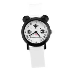 Yardenfun 1Stk Anschauen kinderuhren Armbanduhr kinder kinder-Armbanduhr Regenbeständig kinder watch analoge Uhr Modeuhr für Kinder Studentenuhr Schöne Uhren Cartoon-Armbanduhr Weiß von Yardenfun