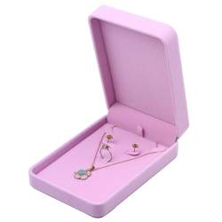 Yazhuq Schmuck-Aufbewahrungskoffer, praktischer Ring-, Ohrring-, Halskettenhalter für Damen und Mädchen, praktische Schmuck-Aufbewahrungsbox von Yazhuq