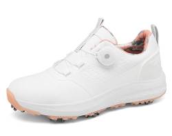 Ybberik Damen Golfschuhe mit Spikes, wasserdichte Golfschuhe für Damen von Ybberik