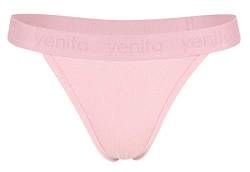 Yenita Bambus Damen Unterwäsche, String Tanga, Pink, Gr. M von Yenita