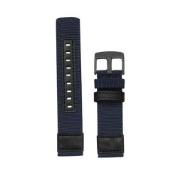 Yilaba 20mm/22mm Schnellverschluss, atmungsaktives gewebtes Nylonarmband für Smartwatch von Yilaba