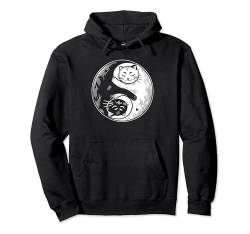 Yin Yang Yoga Zen süße Katzen für Katzenliebhaber Pullover Hoodie von Yin Yang Yoga Zen Cute Cats