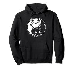 Yin Yang Yoga Zen süße Katzen für Katzenliebhaber Pullover Hoodie von Yin Yang Yoga Zen Cute Cats