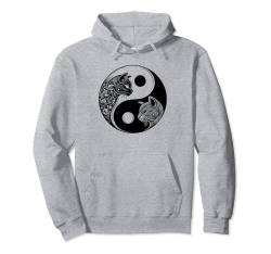 Yin Yang Yoga Zen süße Katzen für Katzenliebhaber Pullover Hoodie von Yin Yang Yoga Zen Cute Cats