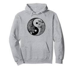 Yin Yang Yoga Zen süße Katzen für Katzenliebhaber Pullover Hoodie von Yin Yang Yoga Zen Cute Cats