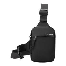 Ynnhik Umhängetasche - Brust- -Schulterrucksack,tragbarer Brust- -Rucksack Für Herren, Für Camping, Fitnessstudio, Outdoor von Ynnhik