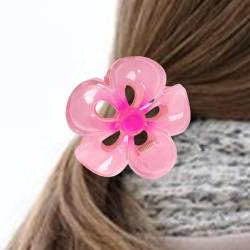 Haarklammer Blume, Blumen Haarspangen, Rutschfeste Haarspangen Niedliche Acryl Haarklammern Für Damen, Flower Hair Clip Für Dickes Haar, Claw Clip Kann Als Geschenk Für Mädchen Verwendet Werden von Yonuaret