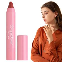 Feuchtigkeitsspendender Lippenbalsam,Matter, feuchtigkeitsspendender, nicht fettender Lippenbalsam | Hochpigmentierter Lippenstiftstift für den Alltag, langanhaltendes Lippen-Make-up für Youding von Youding