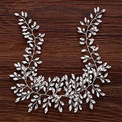 Youllyuu Strass-Stirnbänder für Damen, Hochzeit, Haarschmuck, Brautschmuck, Tiara, Hochzeit, Haarband, Haarschmuck, Kopfschmuck von Youllyuu