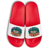 Youth Designz Faultier Nein Unisex Badelatschen Flip Flops Badeschuh mit lustigen Spruch für Damen und Herren von Youth Designz