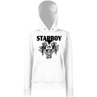 Youth Designz Kapuzenpullover Starboy Damen Hoodie Pullover mit trendigem Musik Logo von Youth Designz