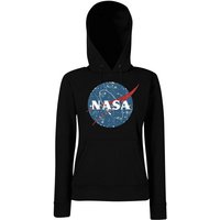 Youth Designz Kapuzenpullover Vintage Nasa Damen Hoodie Pullover mit modischem Logo Print von Youth Designz