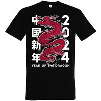 Youth Designz Print-Shirt Dragon 2024 Herren T-Shirt mit lustigen Logo für Herren von Youth Designz