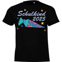 Youth Designz Print-Shirt Kinder T-shirt Schulkind 2025 Jungen und Mädchen Einschulung Geschenk mit coolen Print für Jungen und Mädchen von Youth Designz