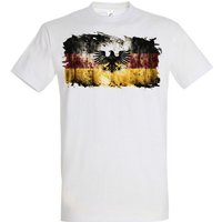 Youth Designz Print-Shirt Vintage Deutschland Herren T-Shirt mit modischem EM 2024 Aufdruck von Youth Designz