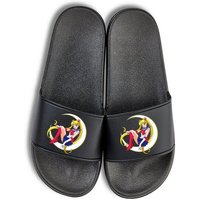 Youth Designz Sailor Moon Unisex Badelatschen Flip Flops Badeschuh mit lustigen Logo für Damen und Herren von Youth Designz