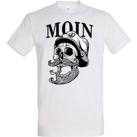 Youth Designz T-Shirt Moin Captain Skull Herren T-Shirt mit modischem Spruch Print von Youth Designz