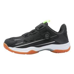 Yummsion Badmintonschuhe für Damen und Herren, Volleyballschuhe, Badminton-Schuhe für den Innenbereich, multifunktional, verhindert Schweißbildung, für Fitness, Joggen, Gehen von Yummsion