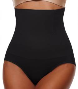 Yutdeng Bauchweg Unterhose Damen Shapewear Miederhose Hohe Taille Miederslip Figurformende Unterwäsche Bauchkontrolle Miederpant Nahtlos Bauch Weg Stark Formend Elastisch Body Shaper Slip Formt Sofort von Yutdeng